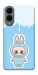 Чохол Labubu blue для Galaxy S25 Edge