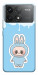 Чохол Labubu blue для Xiaomi Poco F6 Pro