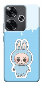 Чохол Labubu blue для Xiaomi Poco F6