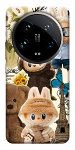 Чехол Labubu mood для Xiaomi 14 Ultra