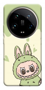 Чехол Labubu green для Xiaomi 14 Ultra