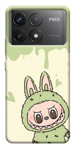 Чохол Labubu green для Xiaomi Poco F6 Pro