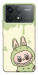Чехол Labubu green для Xiaomi Poco F6 Pro