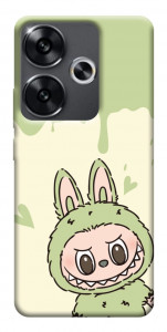 Чохол Labubu green для Xiaomi Poco F6
