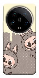 Чехол Labubu twins для Xiaomi 14 Ultra