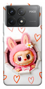 Чохол Labubu paper для Xiaomi Poco F6 Pro