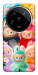 Чехол Rainbow labubu для Xiaomi 14 Ultra