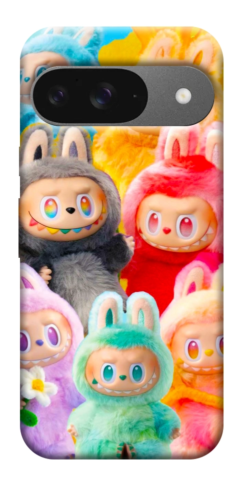 Чохол Rainbow labubu для Google Pixel 10 Pro