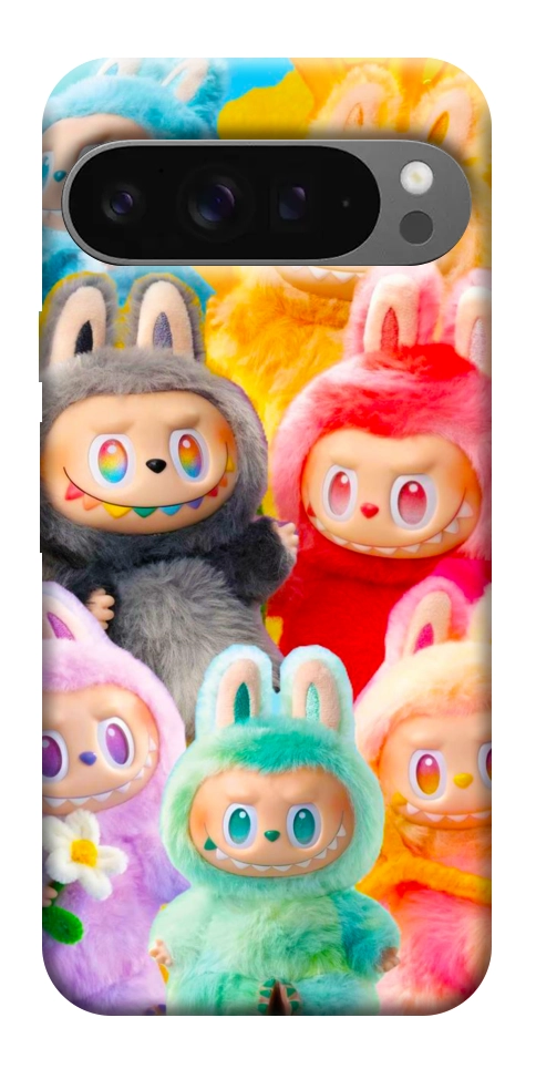 Чохол Rainbow labubu для Google Pixel 10 Pro XL