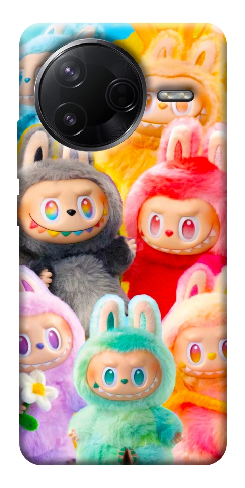 Чохол Rainbow labubu для Xiaomi Poco F7 Pro