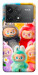 Чохол Rainbow labubu для Xiaomi Poco F6 Pro