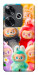Чохол Rainbow labubu для Xiaomi Poco F6