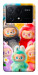 Чохол Rainbow labubu для Xiaomi Poco X6 Pro