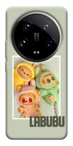 Чехол Trio labubu для Xiaomi 14 Ultra