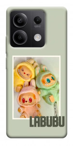 Чехол Trio labubu для Xiaomi Redmi Note 13 5G