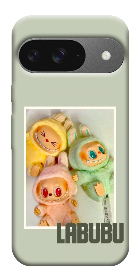 Чохол Trio labubu для Google Pixel 10 Pro