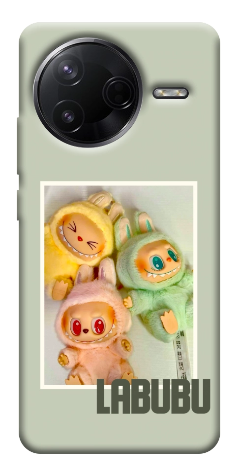 Чохол Trio labubu для Xiaomi Poco F7 Pro