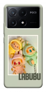 Чохол Trio labubu для Xiaomi Poco X6 Pro