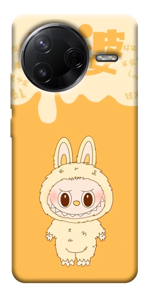 Чохол Yellow labubu для Xiaomi Poco F7 Pro