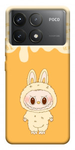 Чохол Yellow labubu для Xiaomi Poco F6 Pro