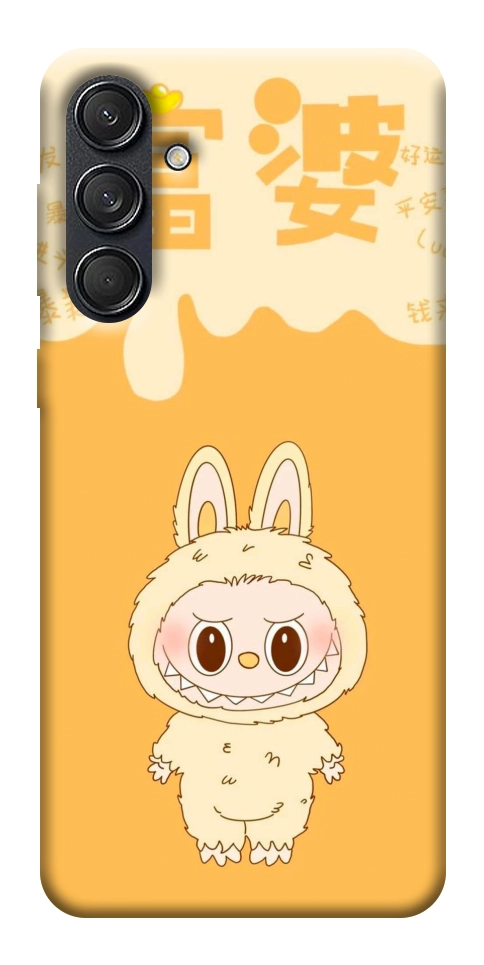 Чохол Yellow labubu для Galaxy M55