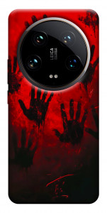 Чехол Bloody hands для Xiaomi 14 Ultra