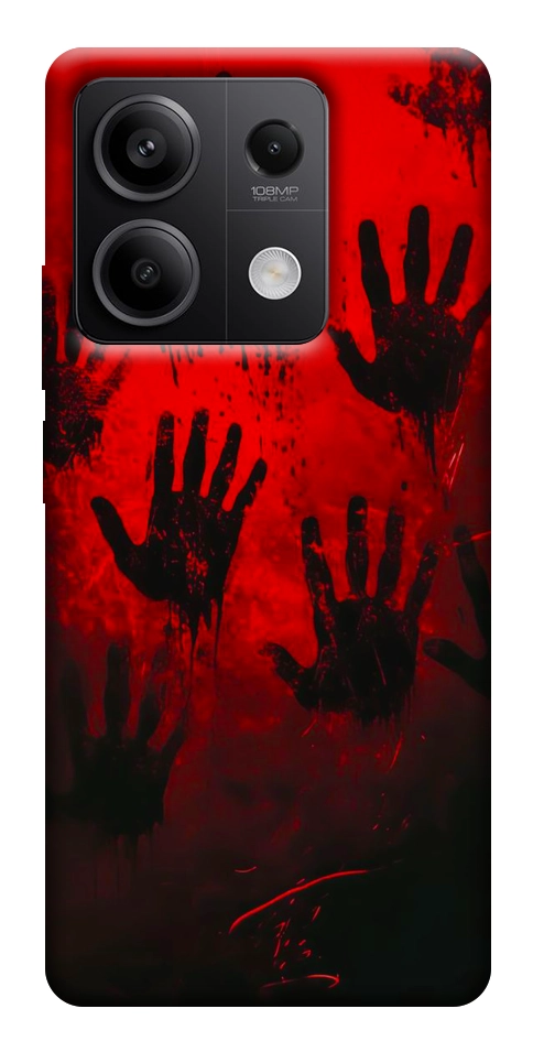 Чехол Bloody hands для Xiaomi Redmi Note 13 5G