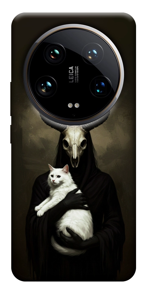 Чехол Creature with cat для Xiaomi 14 Ultra