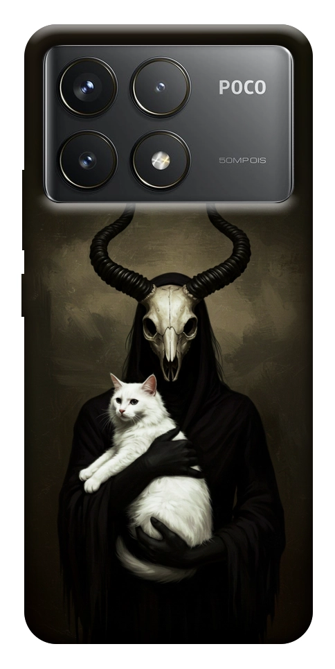 Чохол Creature with cat для Xiaomi Poco F6 Pro