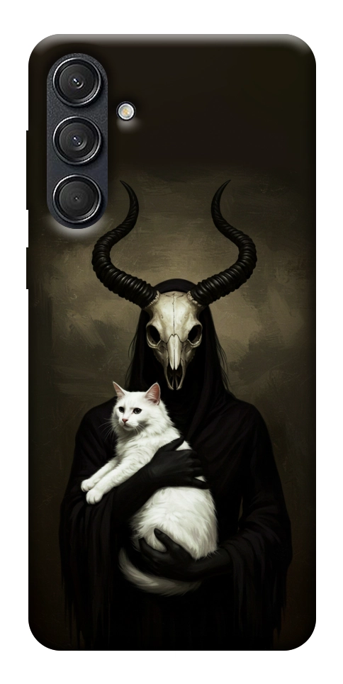 Чохол Creature with cat для Galaxy M55