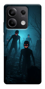 Чехол Happy zombies для Xiaomi Redmi Note 13 5G