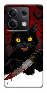 Чехол Horror lucky cat для Xiaomi Redmi Note 13 5G