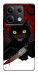Чехол Horror lucky cat для Xiaomi Redmi Note 13 5G