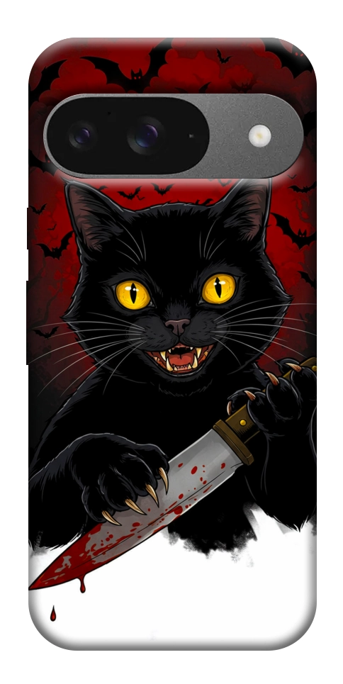 Чохол Horror lucky cat для Google Pixel 10 Pro