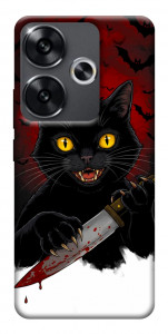Чохол Horror lucky cat для Xiaomi Poco F6