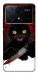 Чехол Horror lucky cat для Xiaomi Poco X6 Pro