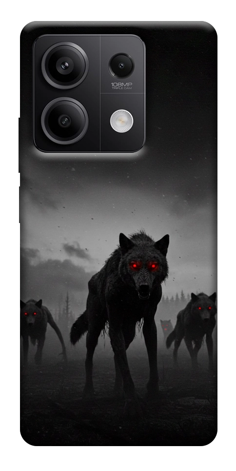 Чехол Horror wolfs для Xiaomi Redmi Note 13 5G