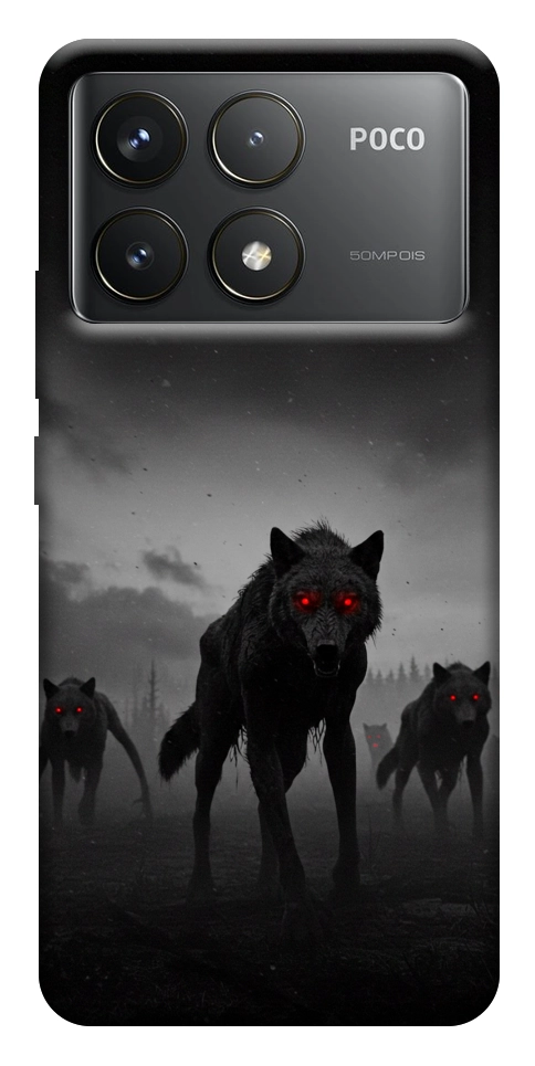 Чохол Horror wolfs для Xiaomi Poco F6 Pro