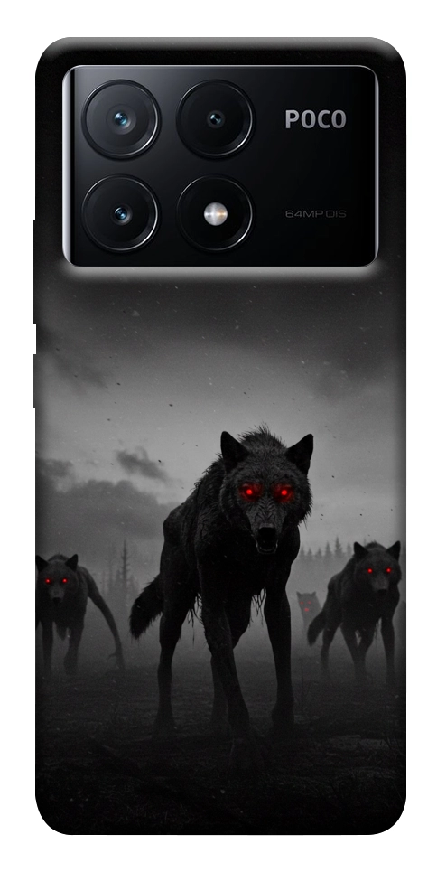 Чохол Horror wolfs для Xiaomi Poco X6 Pro