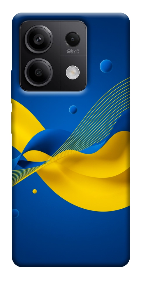 Чехол Жовто-синя гармонія для Xiaomi Redmi Note 13 5G