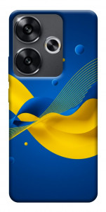 Чохол Жовто-синя гармонія для Xiaomi Poco F6