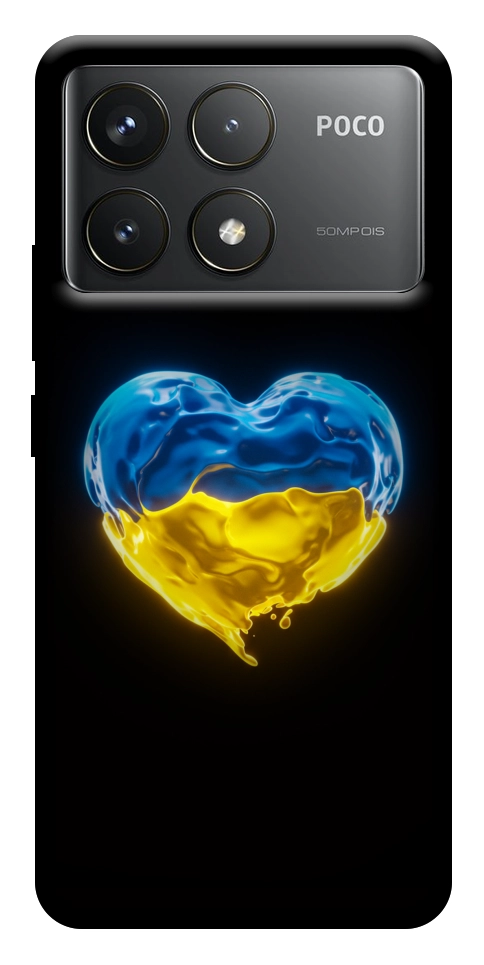 Чохол Серце України для Xiaomi Poco F6 Pro
