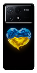 Чехол Серце України для Xiaomi Poco X6 Pro