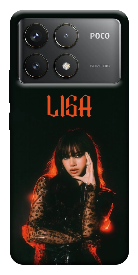 Чохол Blackpink Lisa для Xiaomi Poco F6 Pro