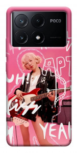 Чехол Blackpink Rose APT для Xiaomi Poco X6 Pro