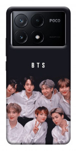 Чехол BTS all together для Xiaomi Poco X6 Pro