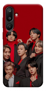 Чехол BTS in red для Galaxy M16 5G