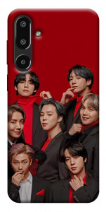 Чехол BTS in red для Galaxy F16 5G