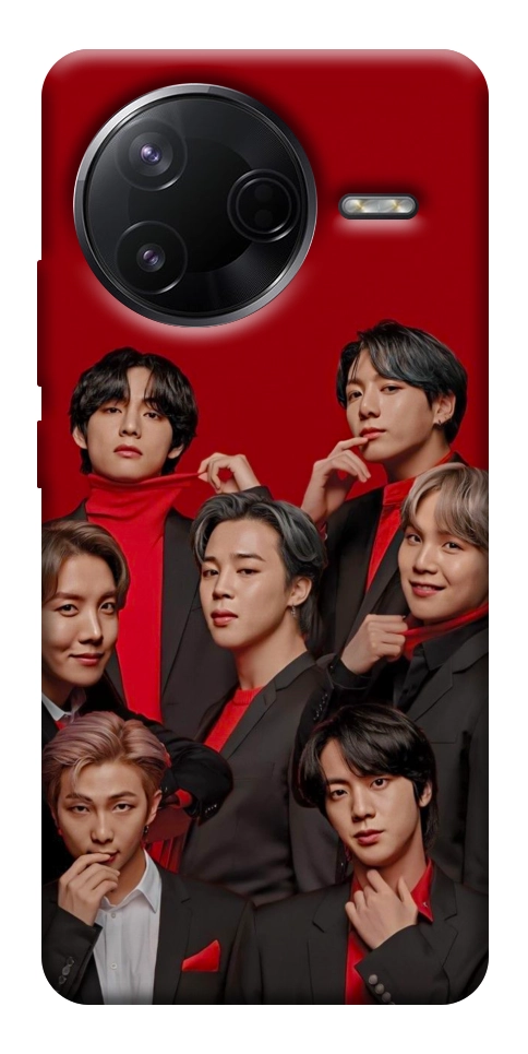 Чохол BTS in red для Xiaomi Poco F7 Pro