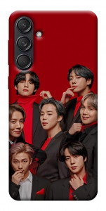 Чохол BTS in red для Galaxy M55